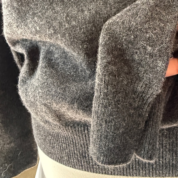 Marc Anthony Men’s Cashmere Sweater, Charcoal Gray, M - Picture 4 of 8